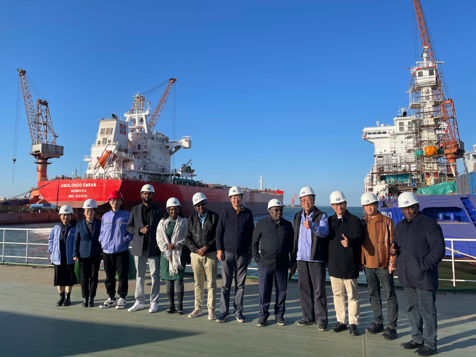 Kenya delegation in China